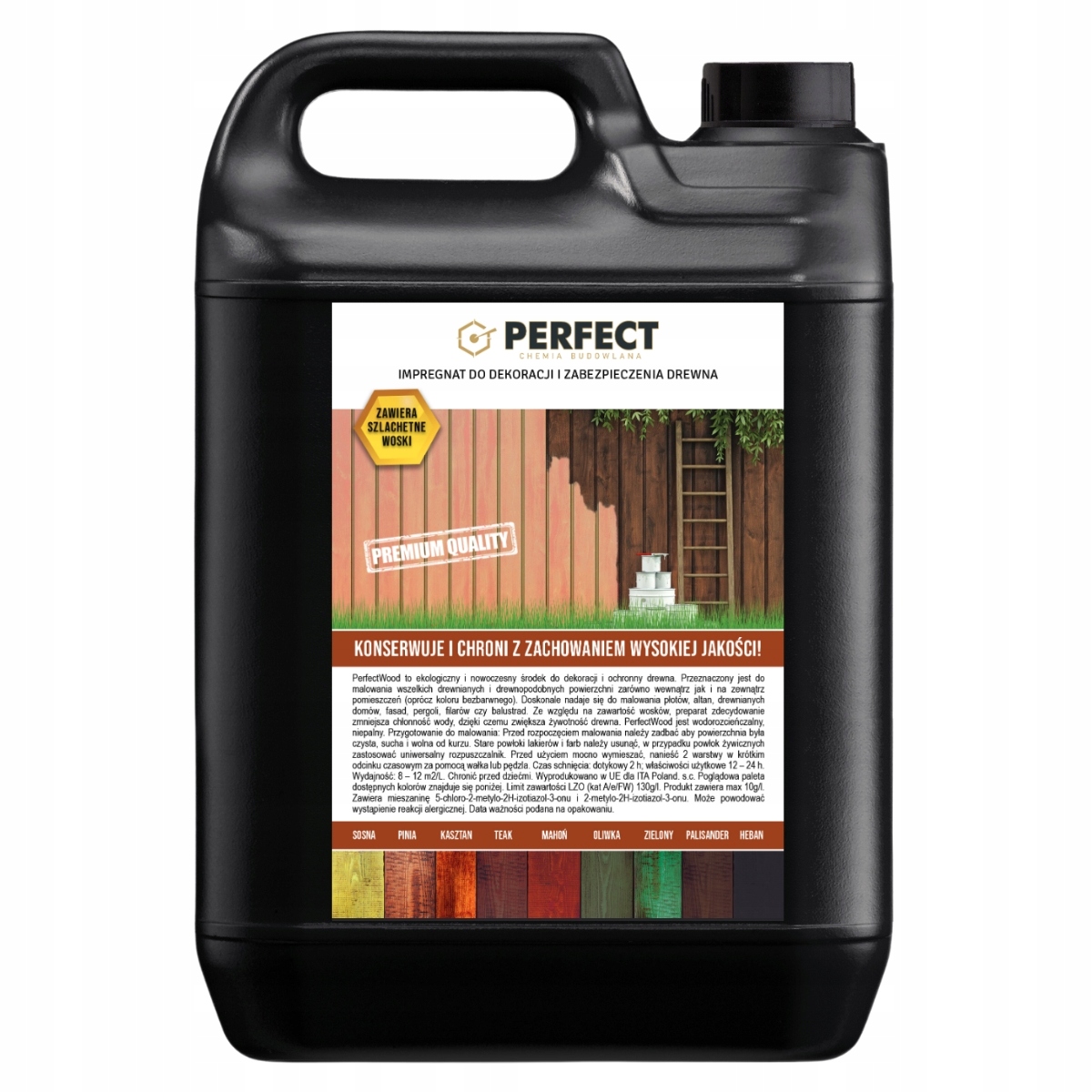 PERFECT WOOD impregnácia dreva 10 L - 120 m2